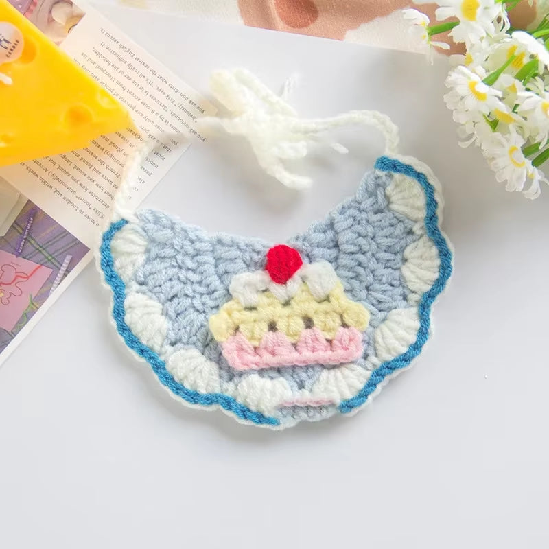 Cute Elastic Cat Hat Cute Delicate Pet Hat Puppy Kitten Knitted Hat Party Portrait Prop Decoration Cat Accessories