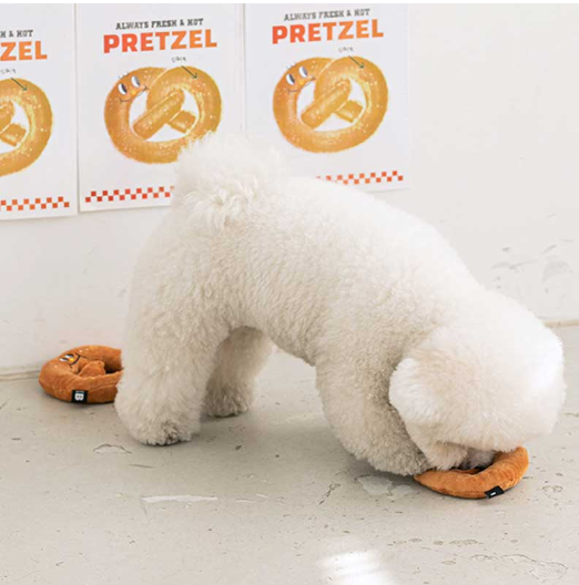 Pretzel Snuffle and Tug Toy