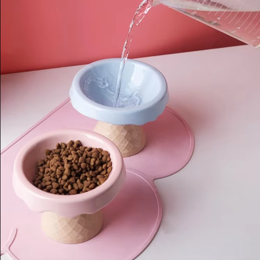 Ice Cream Food & Water Bowls