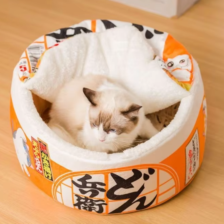 Instant Ramen Pet Bed