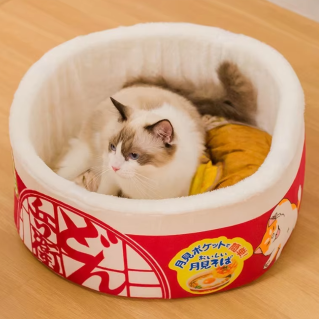 Instant Ramen Pet Bed