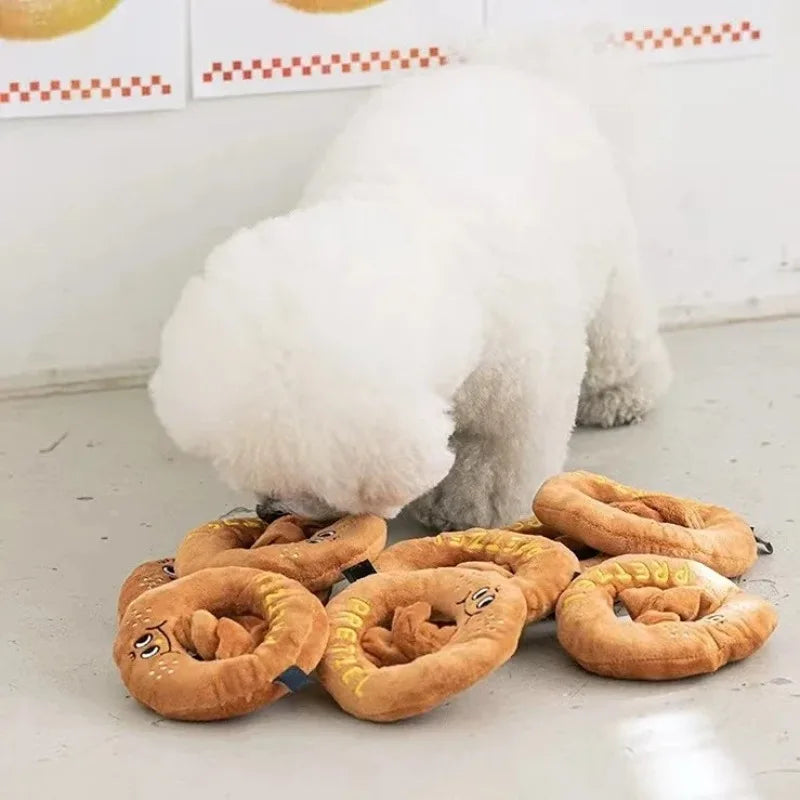 Pretzel Snuffle and Tug Toy