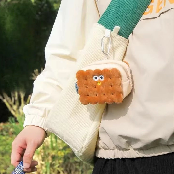 1Pc Pet Poop Bag Cookie Shape Dog Cat Waste Bags Portable Dog Poop Dispenser Holder Pets Cleaning Products for Outdoor Pets