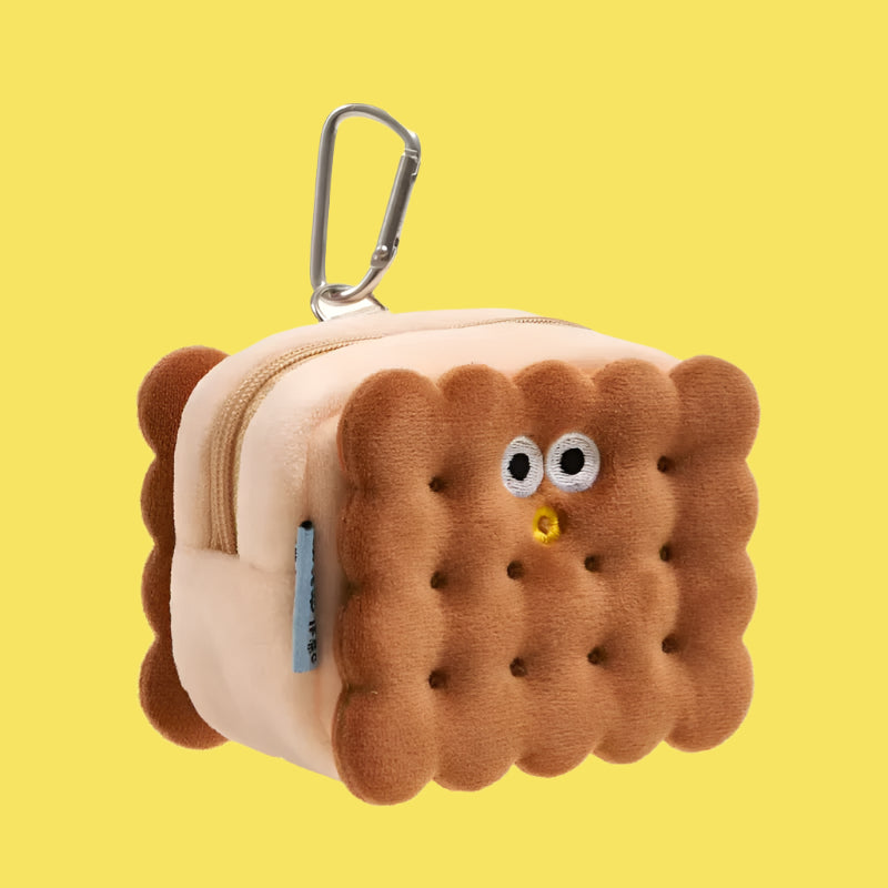 1Pc Pet Poop Bag Cookie Shape Dog Cat Waste Bags Portable Dog Poop Dispenser Holder Pets Cleaning Products for Outdoor Pets