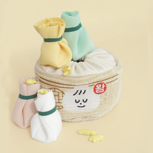 Tibetan Food Leakage Dumplings Cute Dog Toy