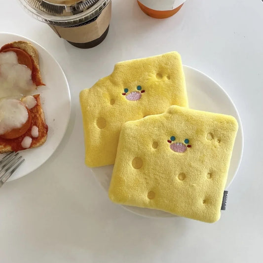 Cheese Slice Crinkle Toy