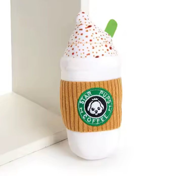 Coffee Frappe Squeaky Toy