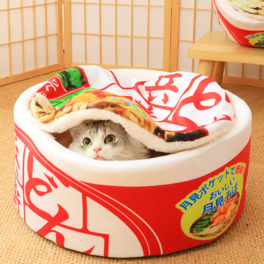 Instant Ramen Pet Bed