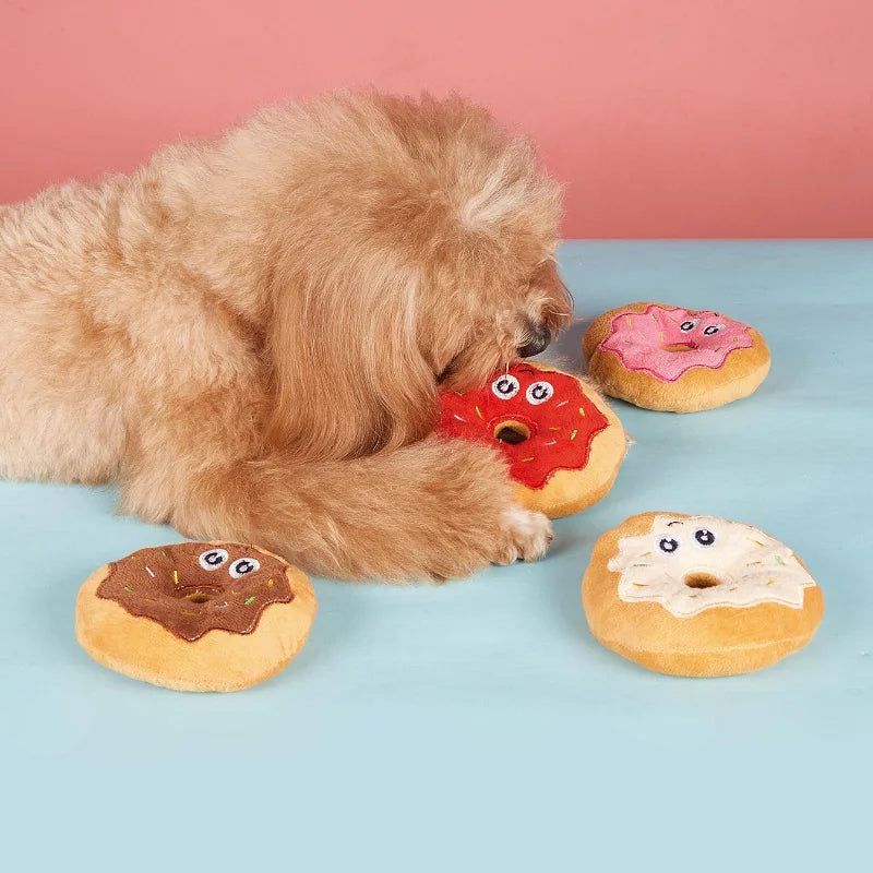 Donut Squeaky Toy