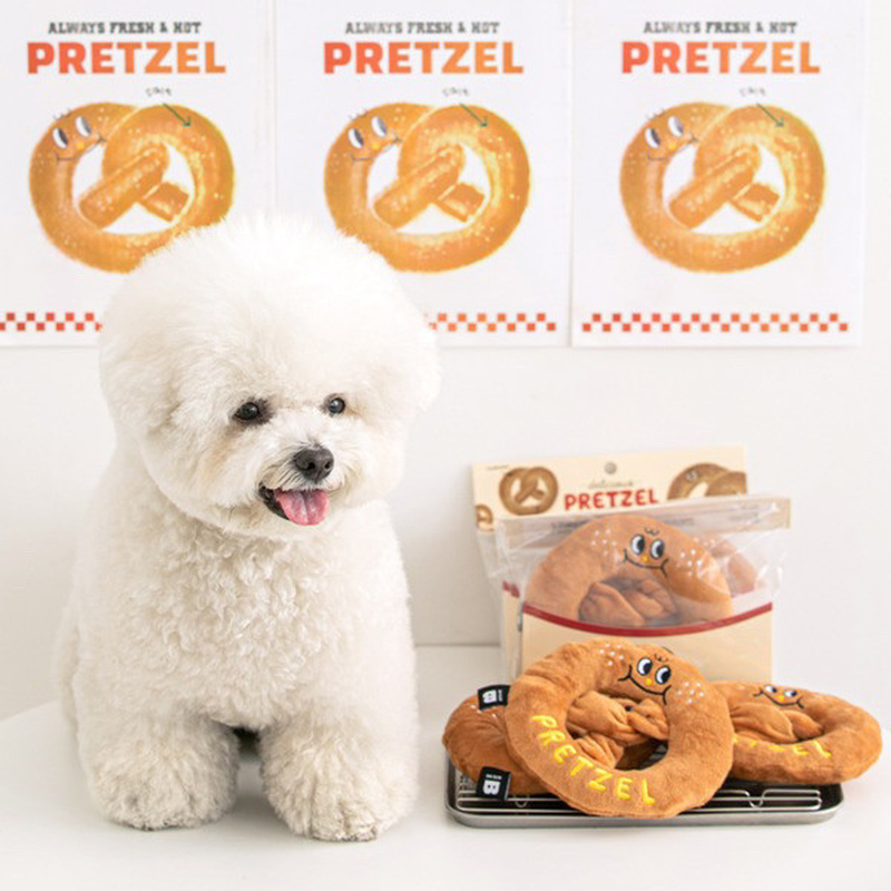 Pretzel Snuffle and Tug Toy